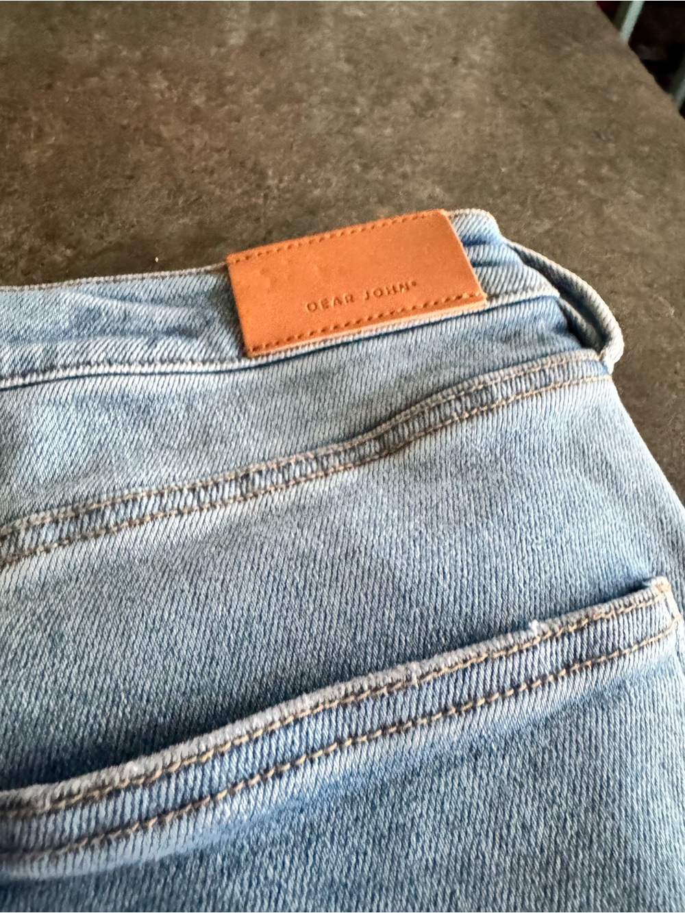 Dear John 33 16/18 Syper Stretchy Taylor Straight Leg Jeans Womens - Picture 3 of 8